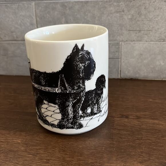 Vintage Scottie Dog Coffee Cup Mug the Cache - Picture 4 of 5